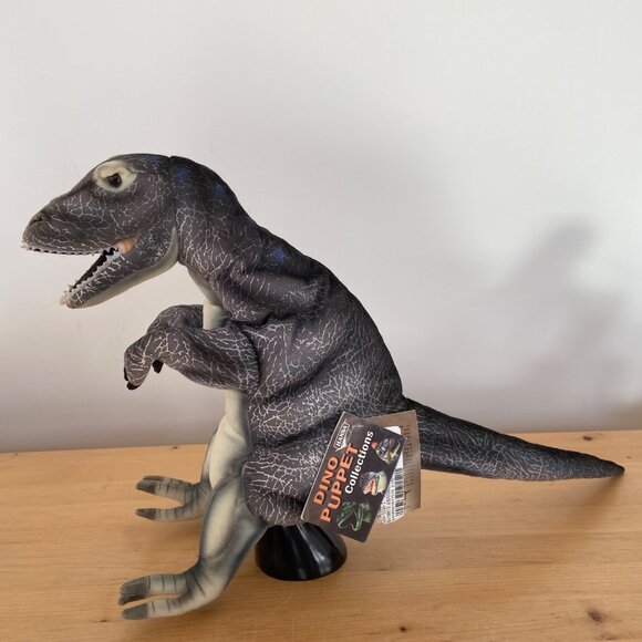 Dinosaur hand Puppet With Movable Mouth&Realistic Design #7743 plush toy unisex - Picture 4 of 11